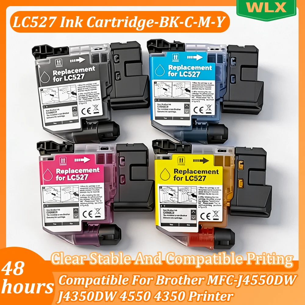 lc527-lc527xl-527-ink-cartridge-1~2-set-compatible-for-brother-mfc-j4550dw-j4350dw-4550-4350-printer