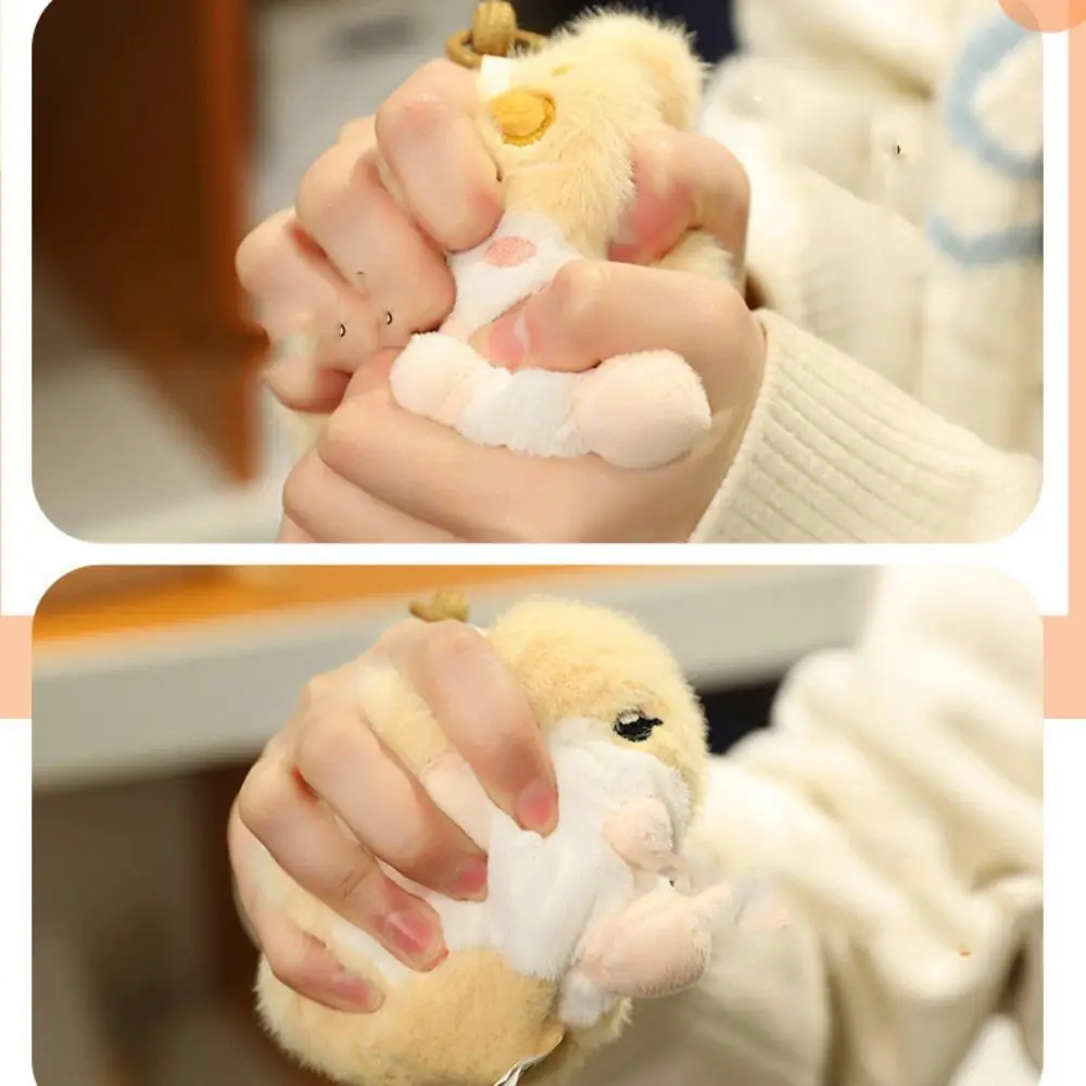 백팩 장식용 펭귄 인형 키체인 시뮬레이션 동물 펭귄 인형 펜던트 만화 귀여운 펭귄 소프트 펜던트 유니섹스