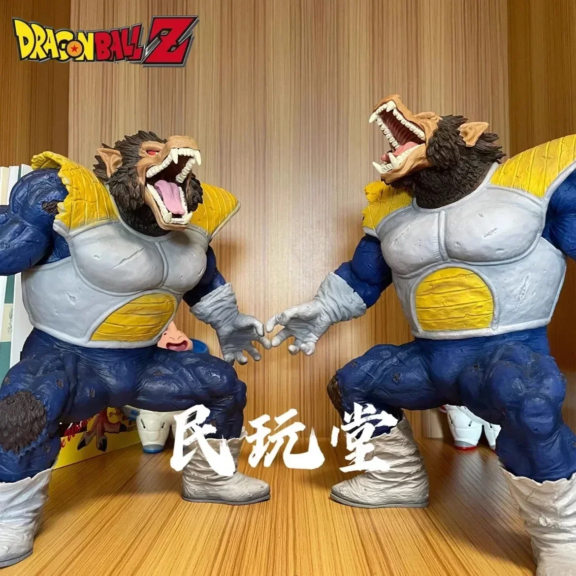 Figuras de acción de Dragon Ball Z, 40cm, Golden Ape, Gorilla, Vegeta, Goku, Anime, estatua, modelo, adorno coleccionable, juguete, regalo de cumpleaños