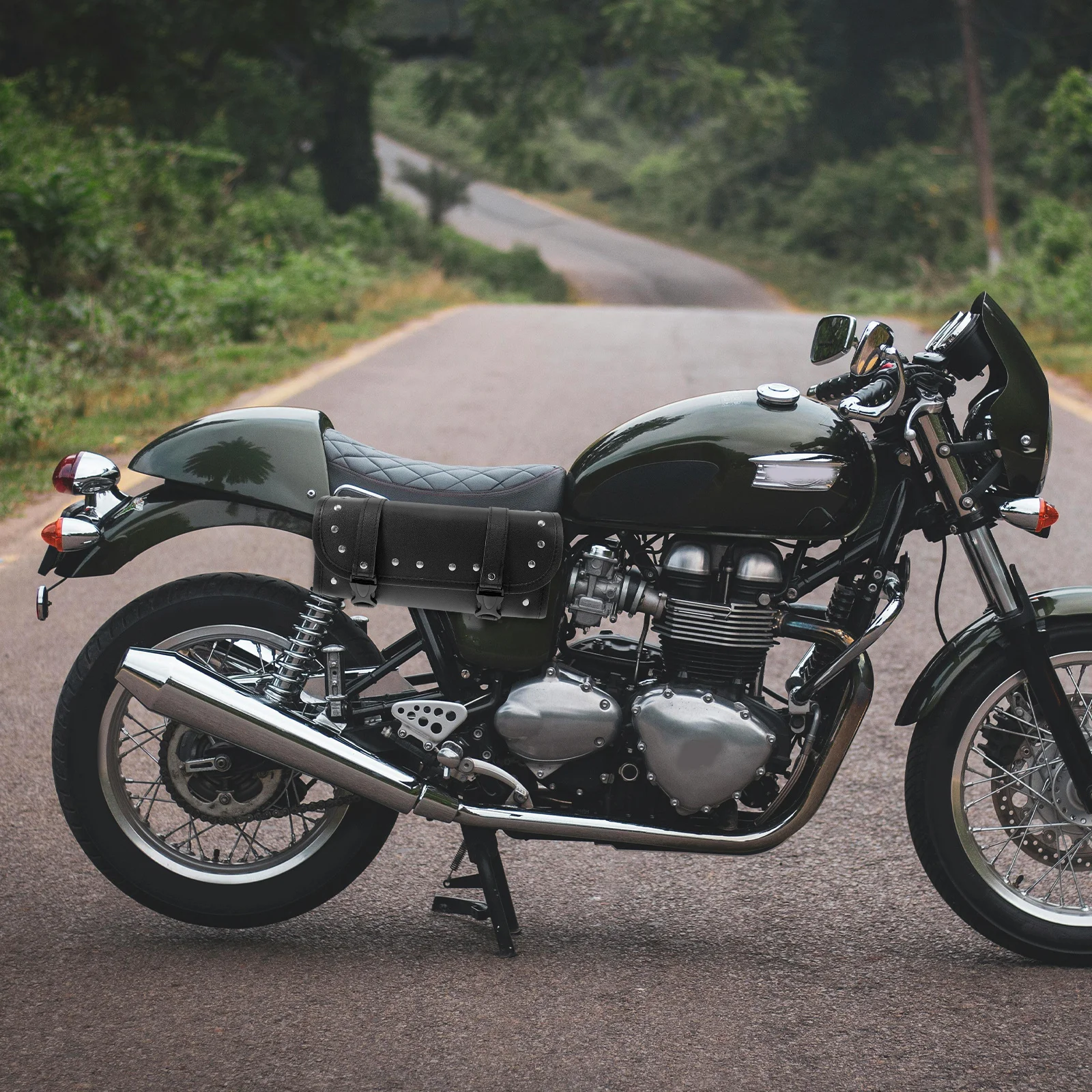 오토바이 프론트 백 13L 방수 핸들바 백 스타일리시 휴대용 수납 오토바이 액세서리 여행용 가방