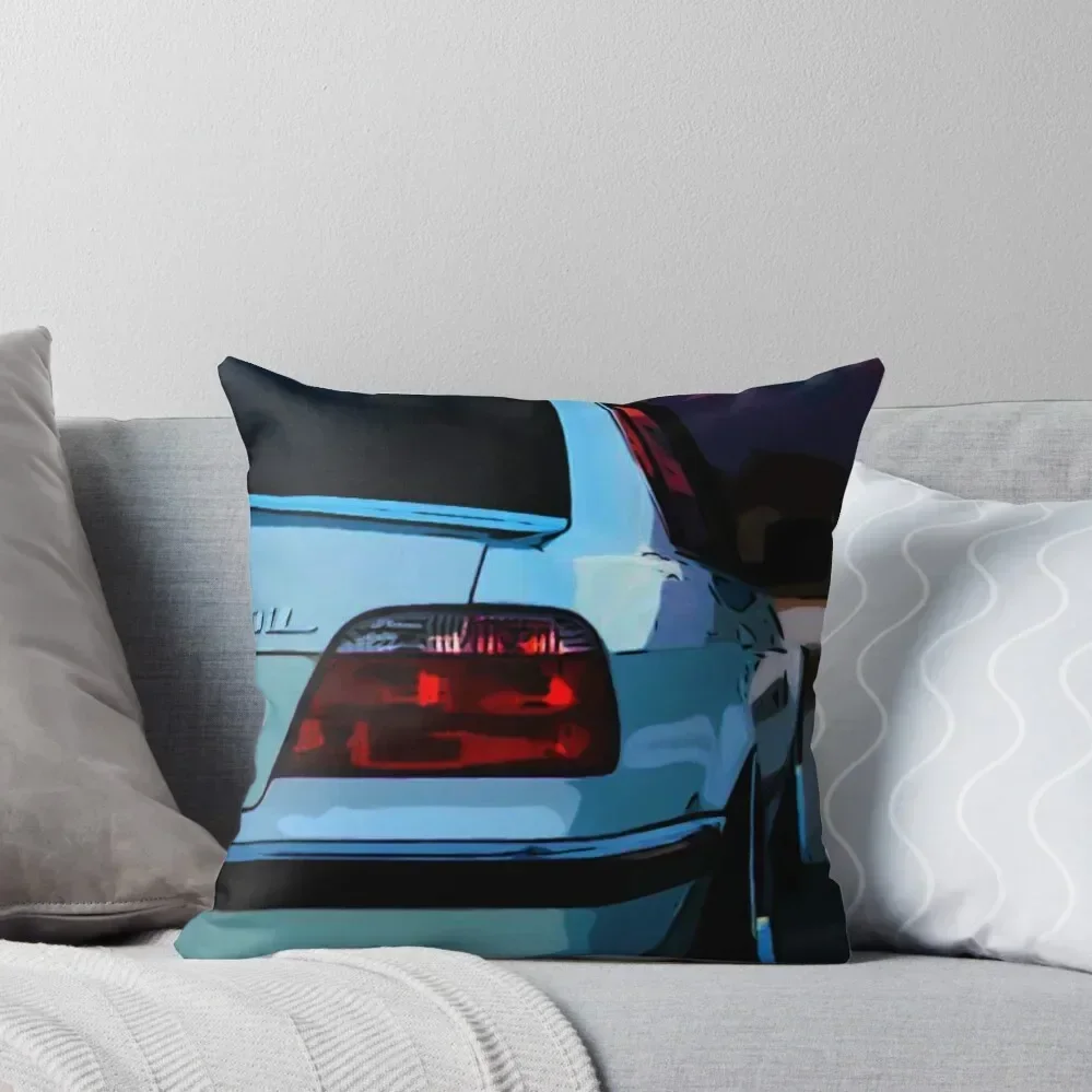 

90's German E38 740iL Throw Pillow Sitting Cushion Pillow Covers Decorative Christmas Pillowcase luxury decor pillow