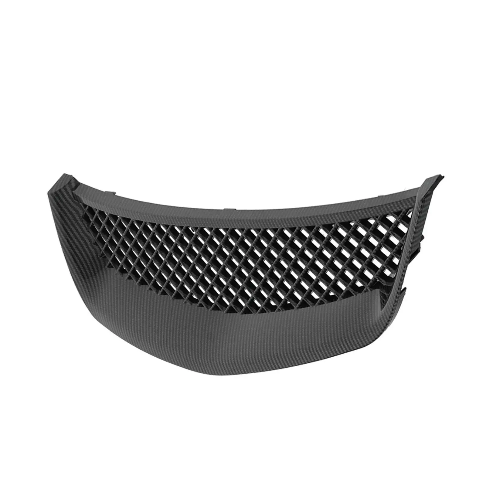 

Front Bumper Mesh Grille Carbon Fiber Style Grill Fit for Honda civic 2/4 Door 2001 2002 2003 ABS Intake Grill
