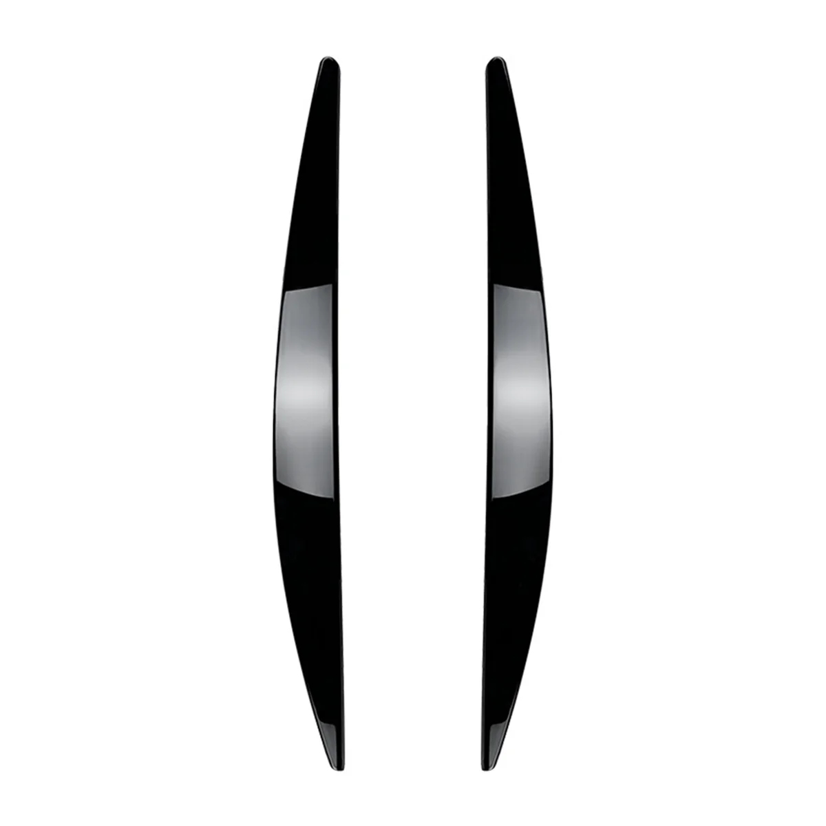 

Car Front Headlight Cover Head Light Lamp Eyelid Eyebrow Trim ABS for Skoda Octavia MK3 2015-2017 Gloss Black