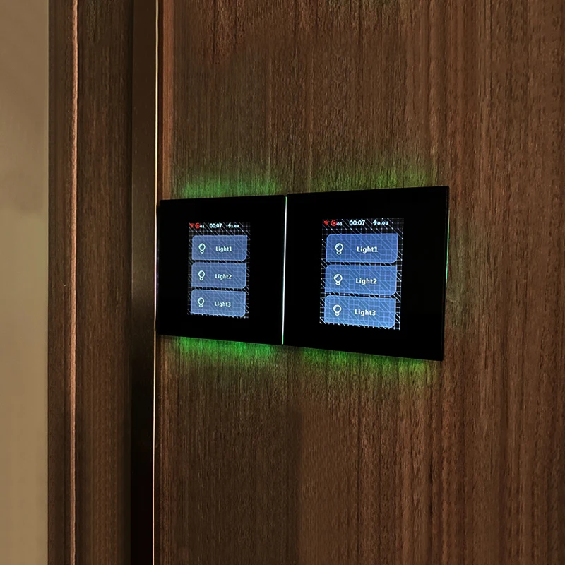 Lanbon Smart Home Automation Smart Home System 5 Models in 1 LCD Wifi Switch Smart Home with Power Consumption Google Alexa