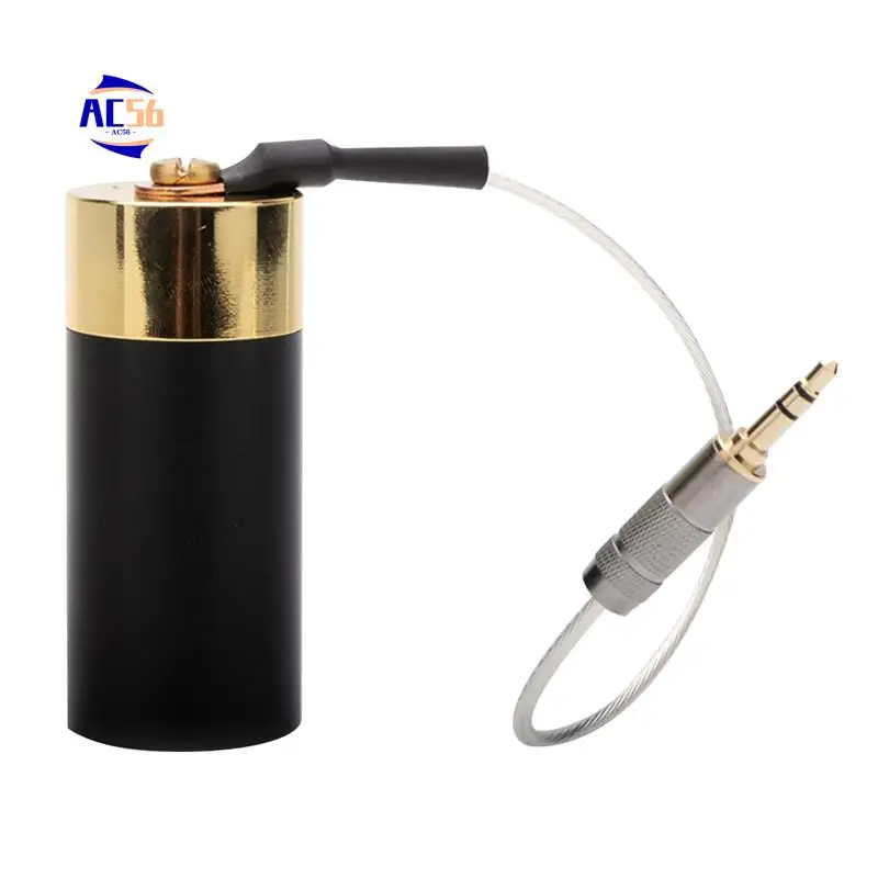 

AC56-изолятор шума в земной петле GND Электронный динамик Black Cave Очиститель мощности с проводом заземления 15 см