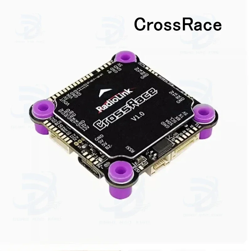 FyOriginal CrossRace Flight Controller 12CH Output OSD Integrated, Compatible 4-in-1 ESC Plug-and-play and 2-8 Axis Multirotor