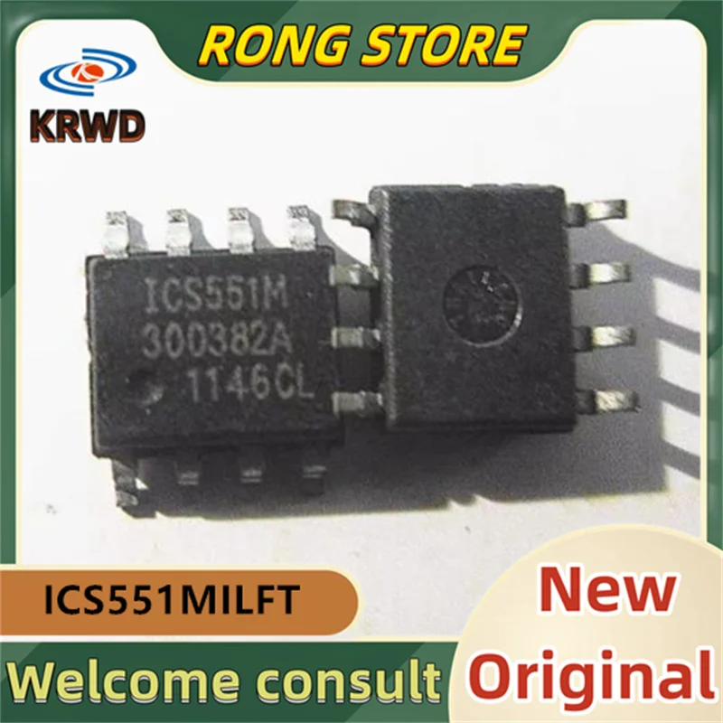 

ICS551M новые и оригинальные ICS551MILFT SOP8, 10 шт.