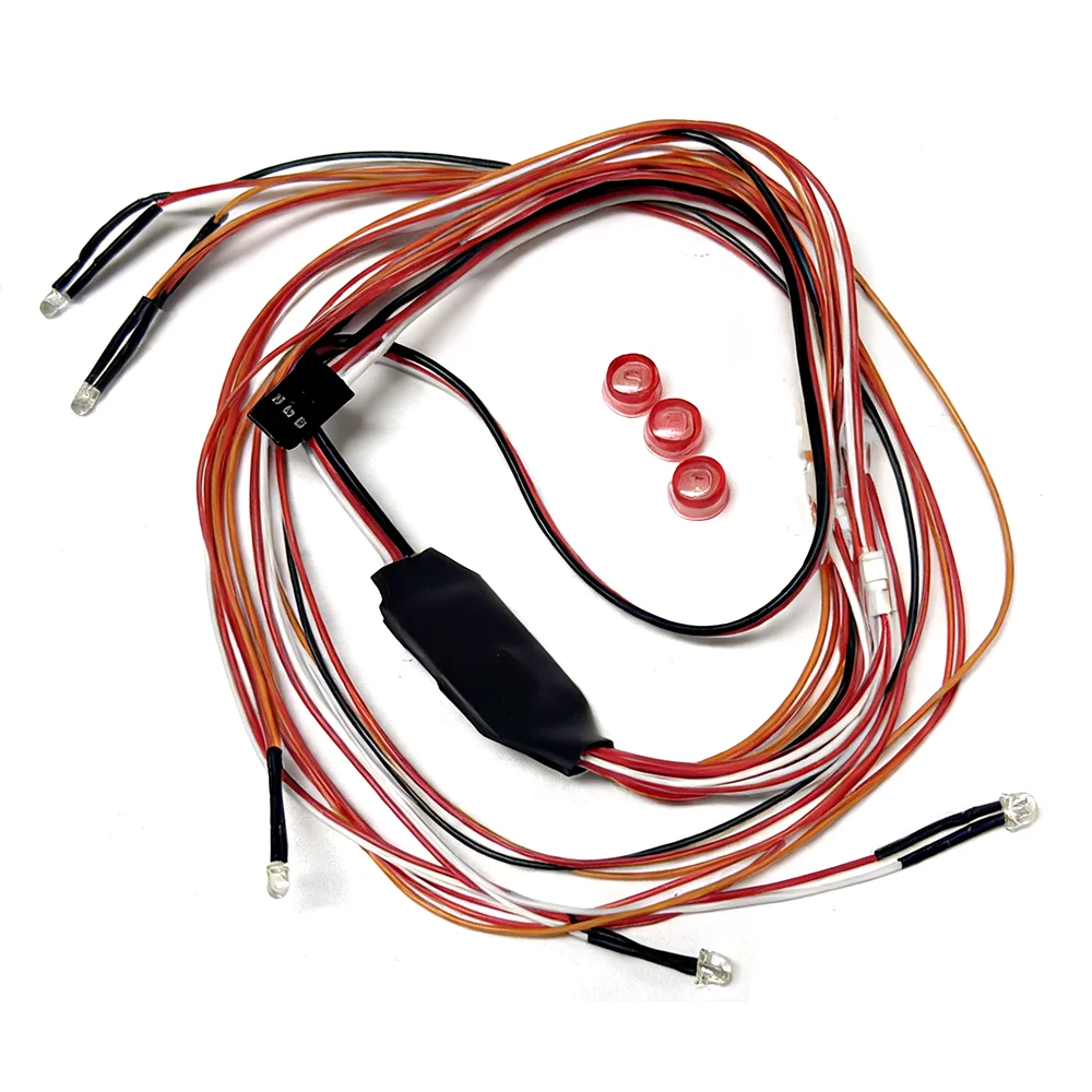 Roban RC Lights 8 Different Modes LED Simulation Flashing Lights Signal Navigation Lighs Accessories For RC Airplane Helicopter