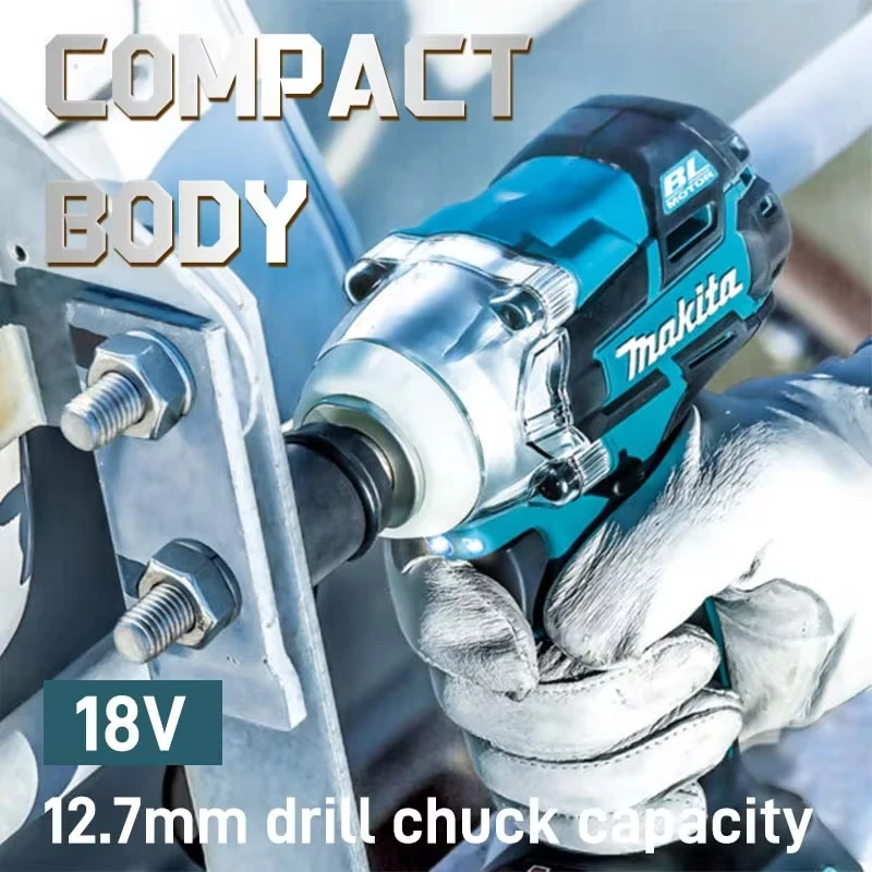 Makita Tool DTW285 chiave a percussione chiave per cellulare utensile elettrico ad alta coppia batteria 18V batteria senza spazzole ricaricabile elettrica senza fili