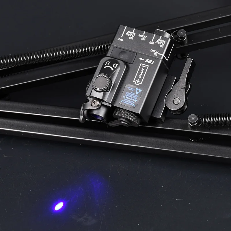 WADSN Matel DBAL Mini punto rojo mira táctica verde azul puntero láser 20mm Rail apto para caza Airsoft accesorios de pistola de juguete