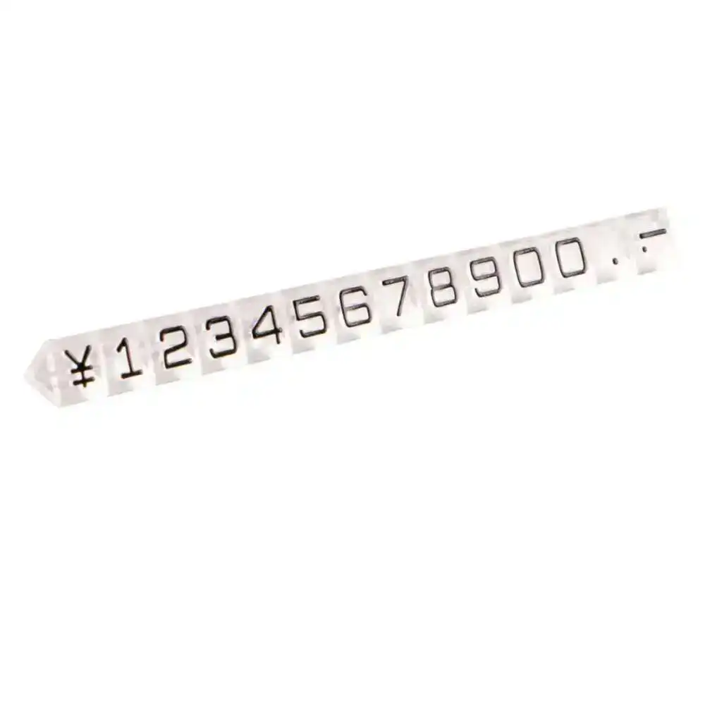 Mini Pricing Tags Dollr Currency Symbols And Numbers Triangle Disassemble And Assemble Digit Cube For Retail Store