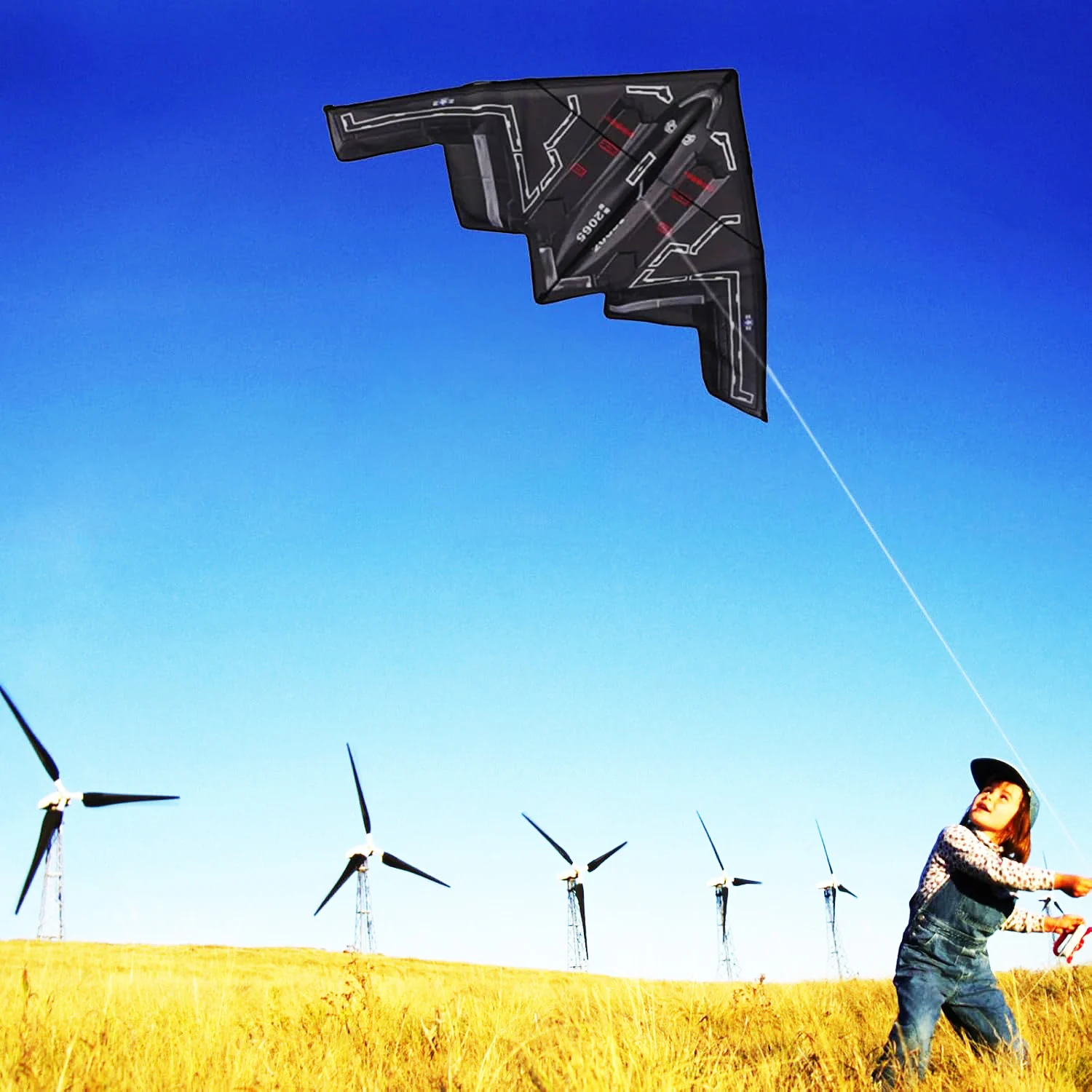 طائرة ورقية رياضية ممتعة جديدة في الهواء الطلق مع مقبض وخط منفذ مصنع طيران جيد للأطفال والكبار