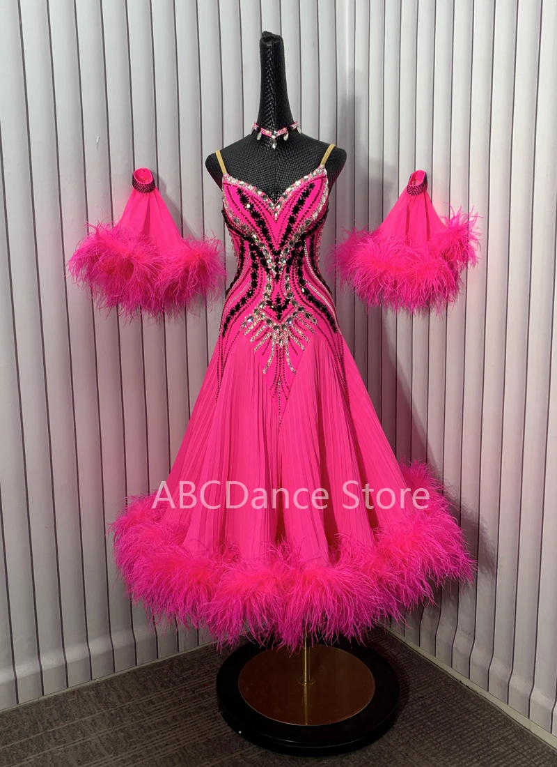 New Competition ballroom Standard dance dress dance clothing stage wear Women dance dress