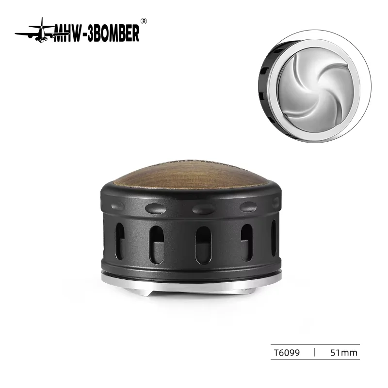 MHW-3BOMBER Espresso Verdeler Zwaartekracht Adaptieve Koffie Distributeur Voor 51/53/58Mm Espresso Portafilter Barista Accessoires
