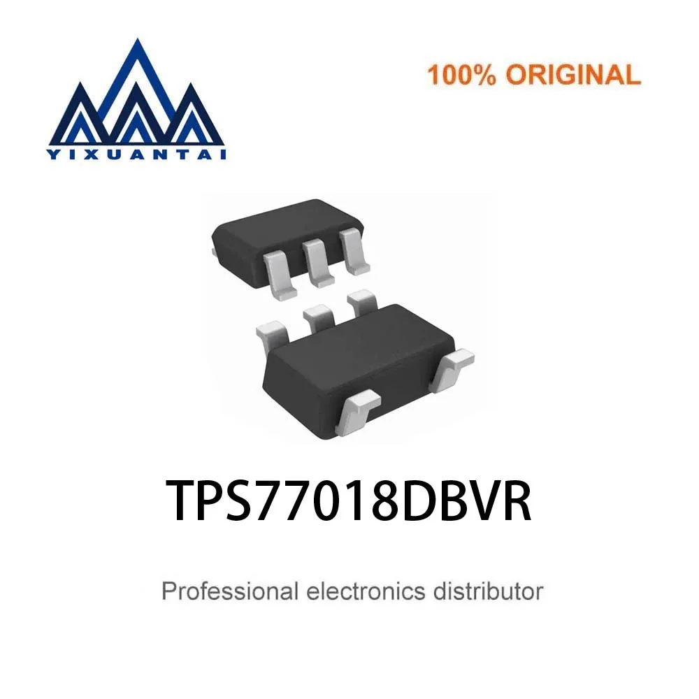 

10pcs/Lot TPS77018DBVR TPS77018DBVRG4 TPS77018DBVT TPS77018 Marking PCSI PCS1【IC REG LDO 1.8V 50MA SOT23-5】New