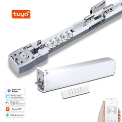 Tuya WiFi Curtain Motor Track Cornice Smart Home Electric Engine Customized Support Yandex Alice & Alexa & Google Assistant