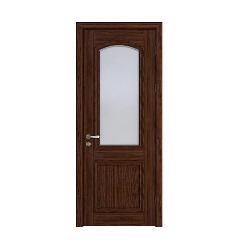 

Modern wood fiber door glass interior bathroom