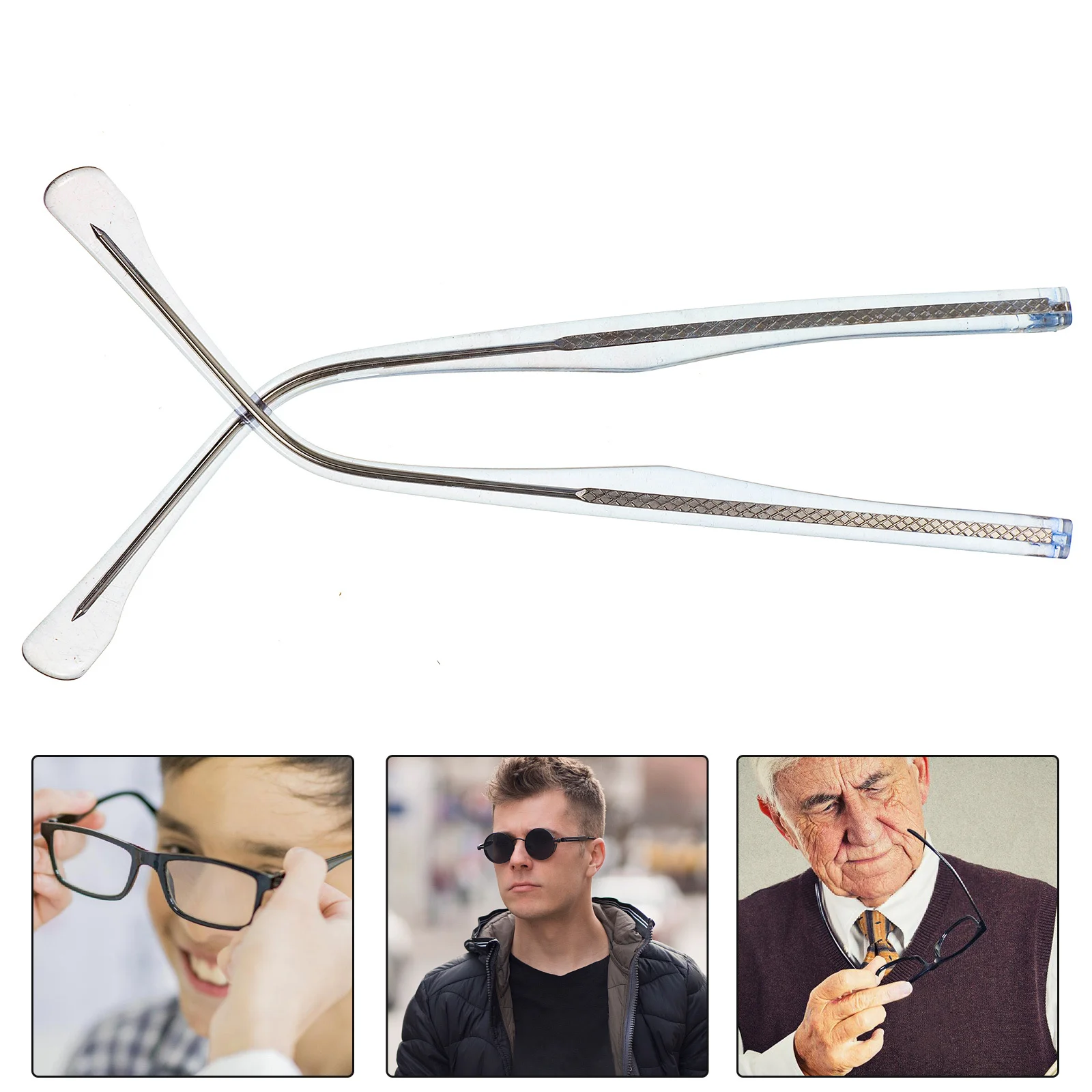 

1Pair Metal Glasses Arm Replacement Universal Eyeglasses Temple Replacement Legs Comfortable Sturdy Glasses Parts Repair Kit