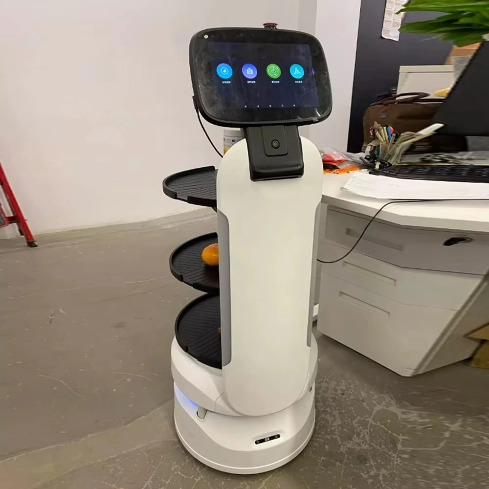 Restaurant Autonomous Mobile Robot Waiter Food Delivery Machine Robotics Food