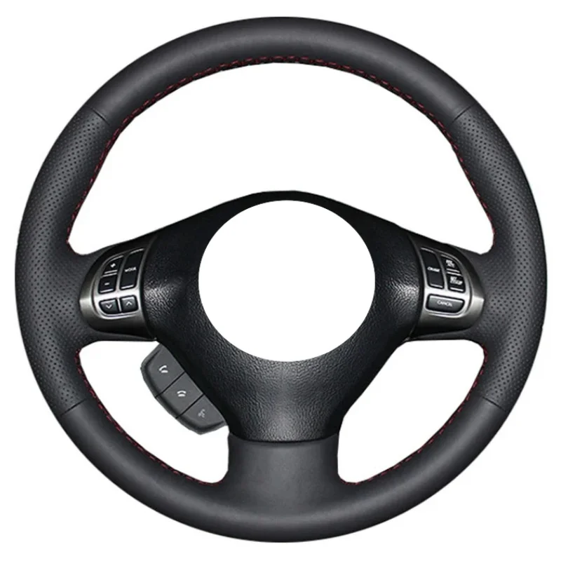 Custom DIY Leather 2008-2012 Impreza 2008-2011 Legacy 2008-2010 Exiga 2 Accessories Steering Wheel Cover For Subaru Forester