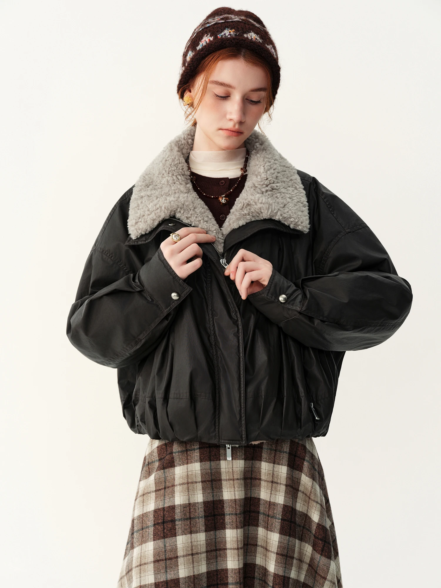 FSLE 2026 Dames Korte Donsjas - Sherpa Coat Women recensie en prijs