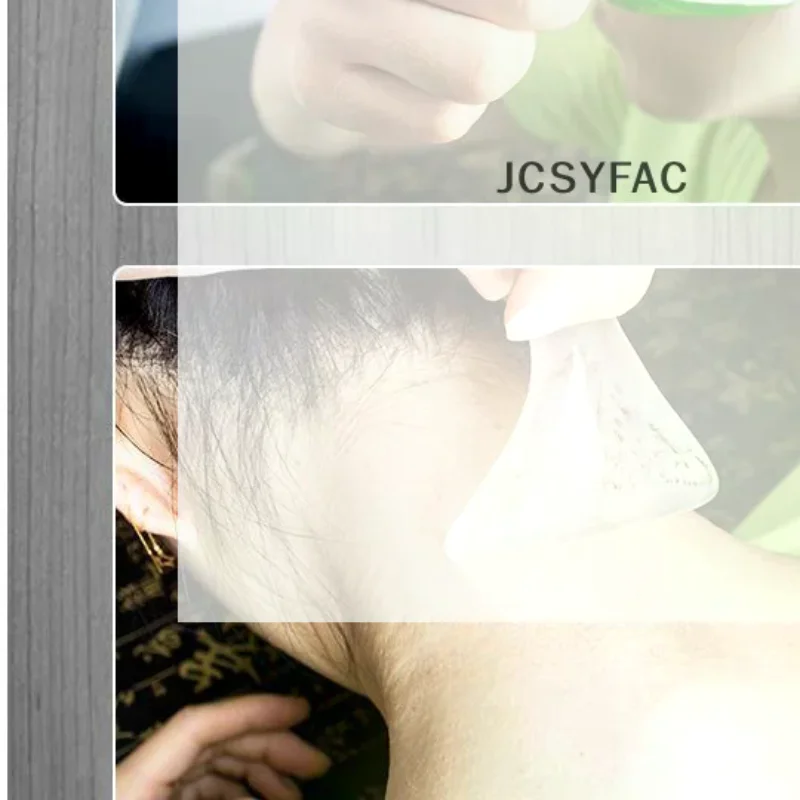 /JCS/Triangle Shaped Beauty Guasha Massage Board Resin Acupuncture Shiatsu Tool Facial And Full Body Universal Tired Relax 1Pcs