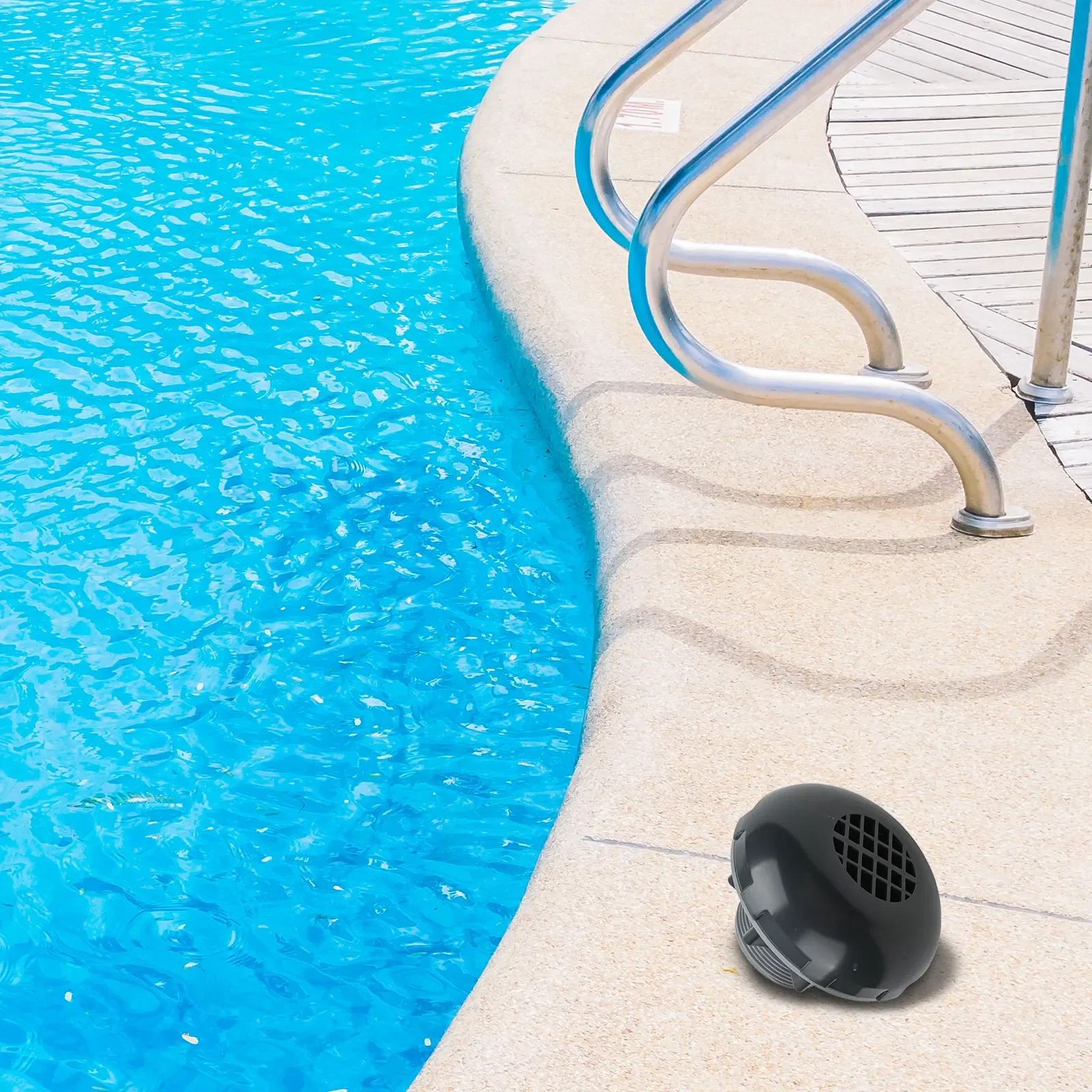 

Swimming Pool Maintenance Swimming Pool Filter Pool Entrance Filter Long-lasting Performance Protective Gloves Required