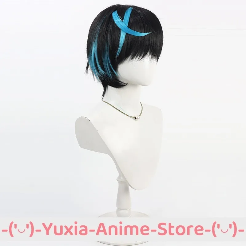 مذنب جير ستريف العهد Unika شعر مستعار تأثيري أنيمي لعبة لعب الأدوار زي حفلة الدعامة الباروكات الشعر الاصطناعية ألياف مقاومة للحرارة