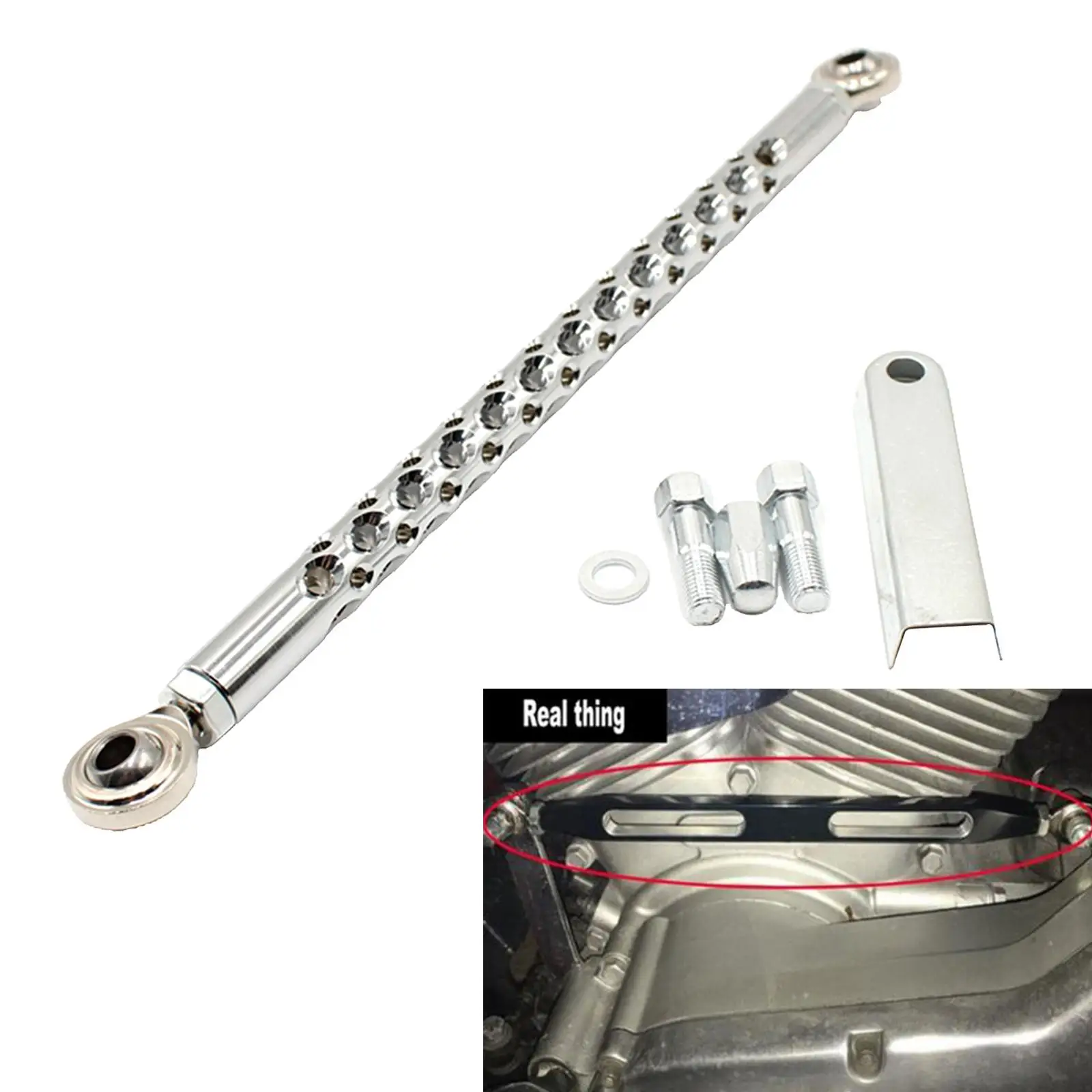 Aluminum Alloy Shift Levers Shifter Linkage Throttle Gear Knob Parts for Harley Road Glide Fat Boy Night Train