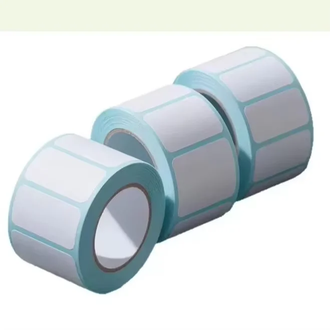 800pcs/Roll Three-proof Thermal Label Printing Paper 40*30mm Self-adhesive Label Milk Tea Cup Weighing Label