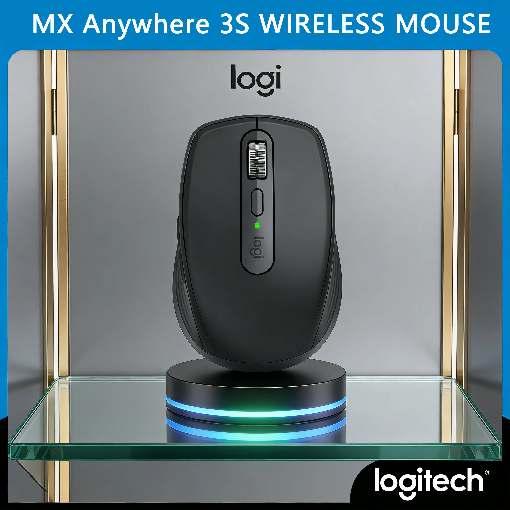 

Logitech MX Anywhere 3S - Multi-Device Support for On-the-Go Work