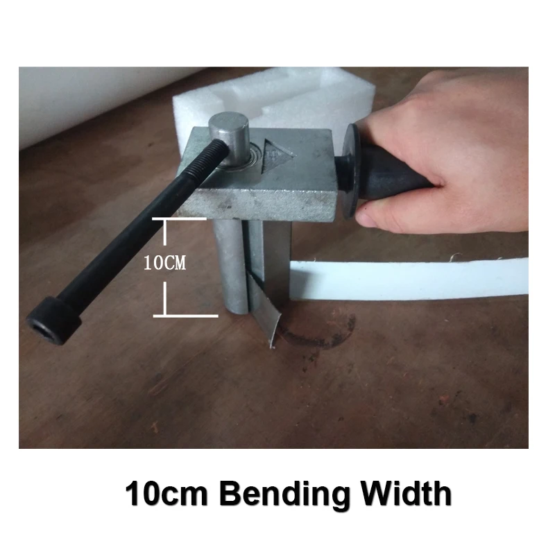 Imagem -04 - Mini Metal Portátil Dobra Ferramentas para Ferro Letras um tipo Bender Ângulo Direito Sy208