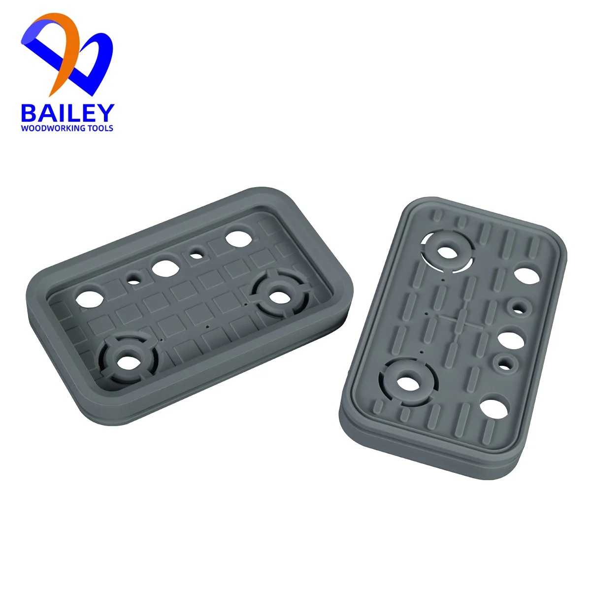 Imagem -05 - Bailey-placas de Sucção Superiores Almofada de Borracha de Sucção a Vácuo para Máquina Cnc Homag Ferramenta de Madeira 401111-0196 126x75x17 mm Peças