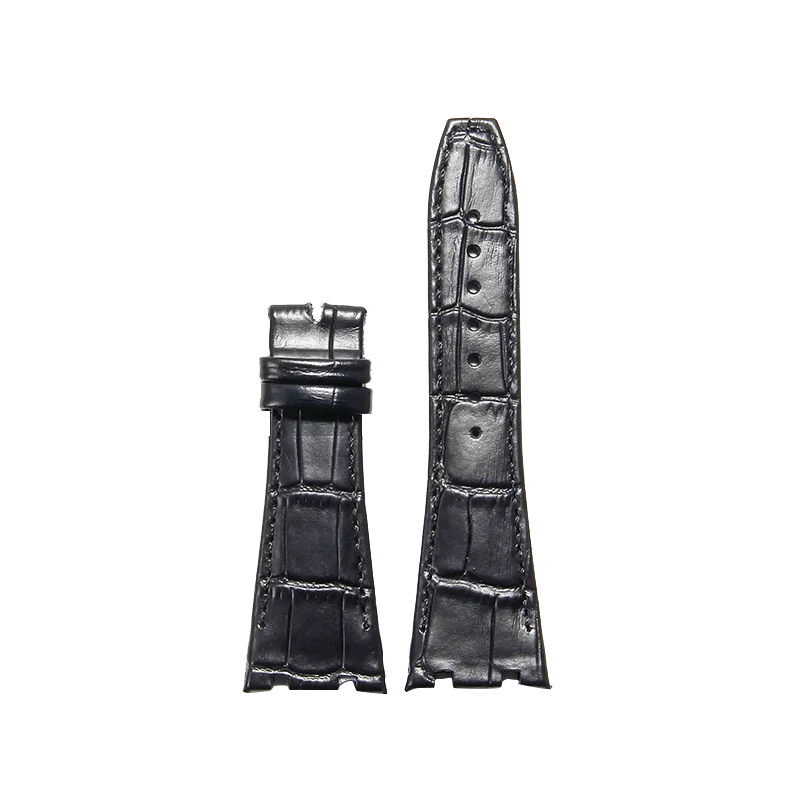 Per AP Audemars Piguet cinturino in pelle 26mm 15400 15703 Royal Oak Series cinturino in pelle bovina traspirante impermeabile interfaccia concava