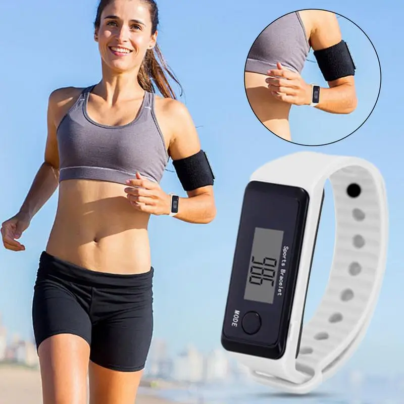 Watch Step Counter Smart Watch for Sports Waterproof Calorie Distance Pedometer Portable Smart Activity Tracker for Women Men