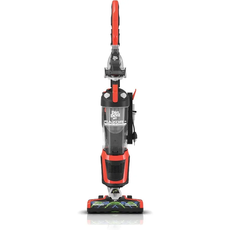 Dirt Devil Razor Pet Vacuum Cleaner with Swivel Steering, UD70355B, Red