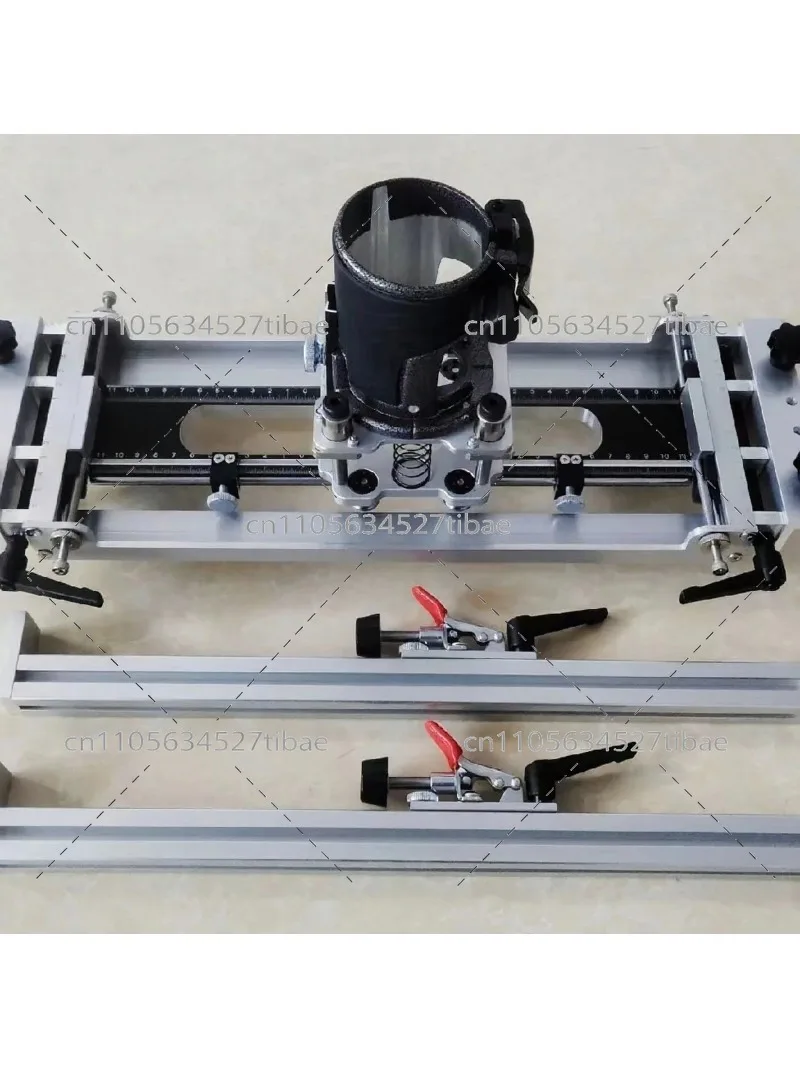3D Hinge Slotting Die Cross Hinge Aluminum Alloy Door Window Lock Hole Opener Tool