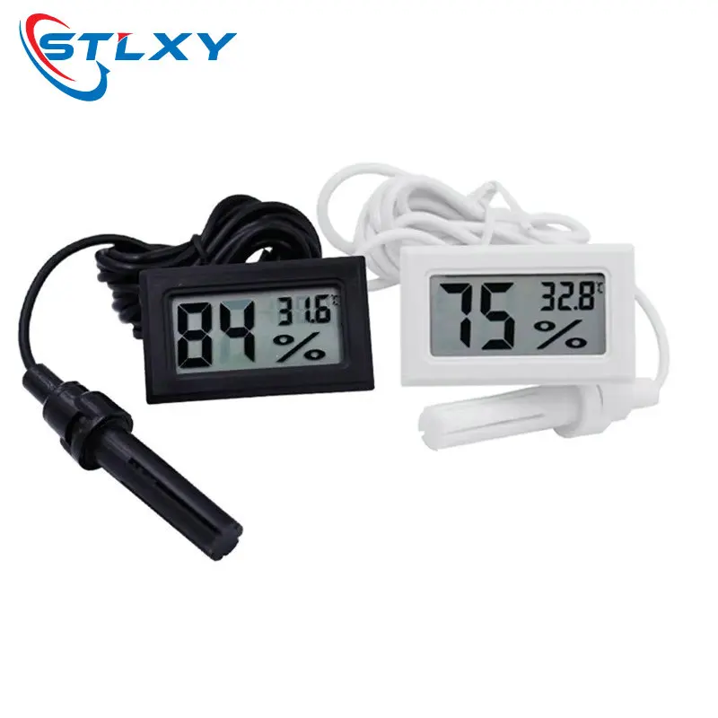 Mini LCD Digital Thermometer Hygrometer Thermostat Innen Praktischer Temperatursensor Luftfeuchtigkeitsmesser Messgerät Instrumente Sonde