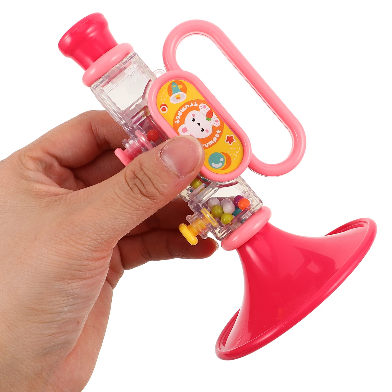 

Small Trumpet Music Toy Cartoon Harmonica Plastic Toddler Toys Children Play Pink Kids Instruments Toddler Fun Safe