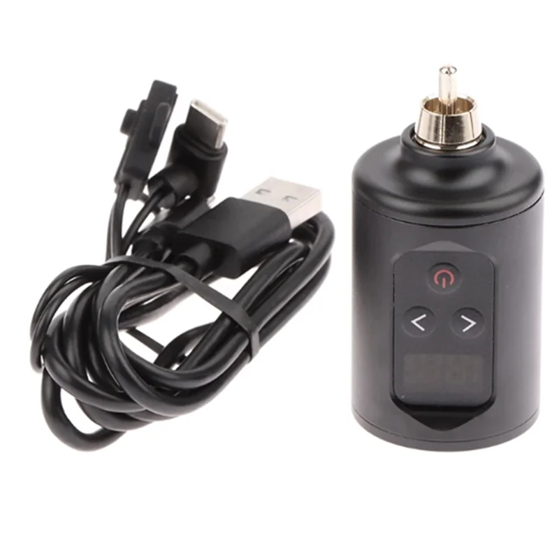 

JY-Tattoo Power Tattoo Power Supply RCA Socket 1400MA Portable Rechargeable Battery