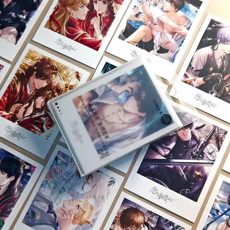 

40 Pcs/Set Mr Love: Queen's Choice Lomo Cards - Gavin Victor Lucien HD Photocards for Fans Collection & Gift