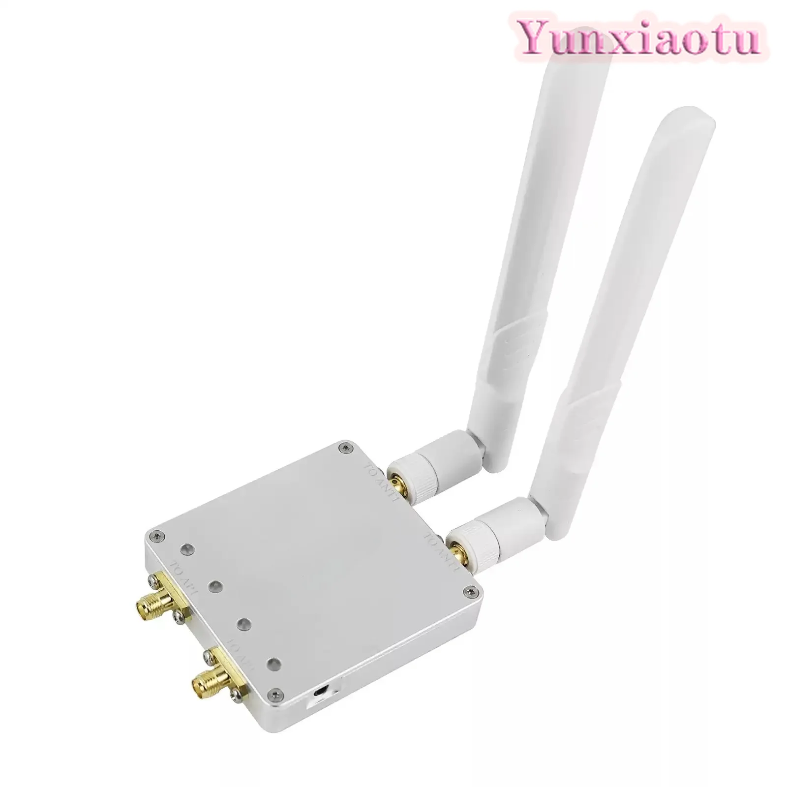 5.8G/2.4G Dual Band Bidirectional WiFi Signal Amplifier WLAN Wireless Power Amplifier, Routing Amplifier