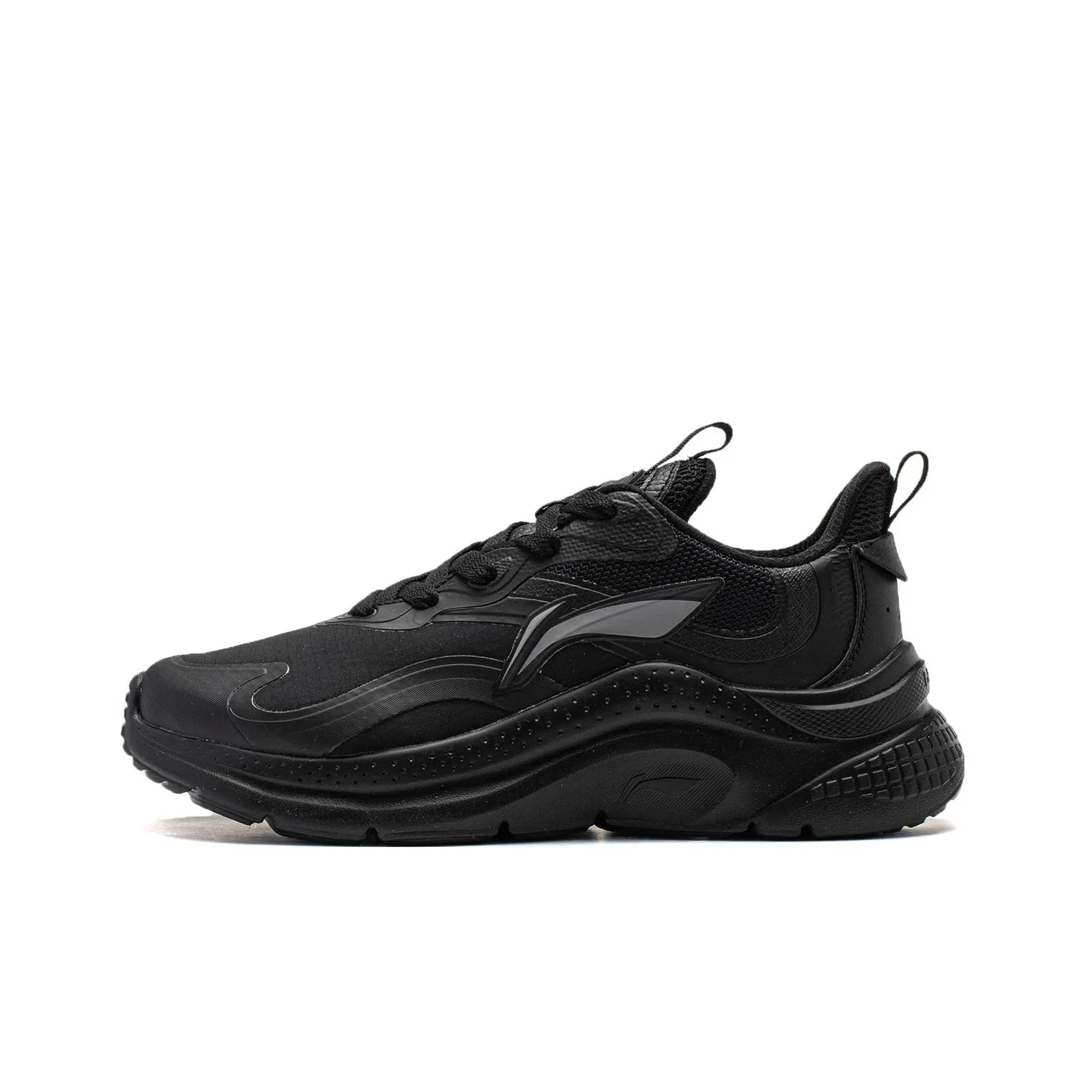 Li Ning Youyi Abrasion Resistant Low top Casual Shoes Men's Black AGLT151-3