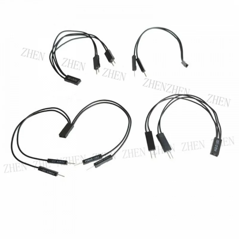 Y Y for Motherboard Restart SW Reset HDD LED +  -Cable 2Pin Support Double Start Switch