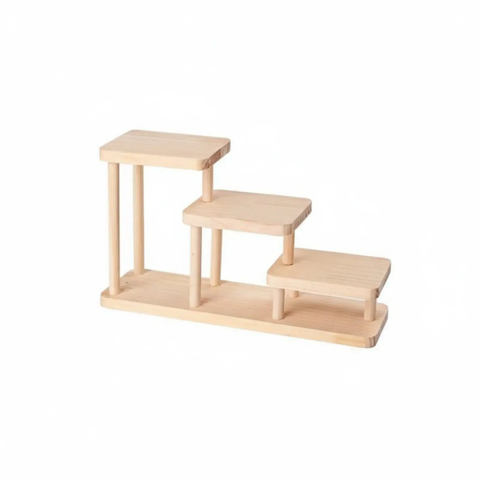 Multitiered Desk Shelf Multifunctional Multitiered desktop Rack adaptable Use Easy Assembly for Collectors, Windowsill, Kitchen