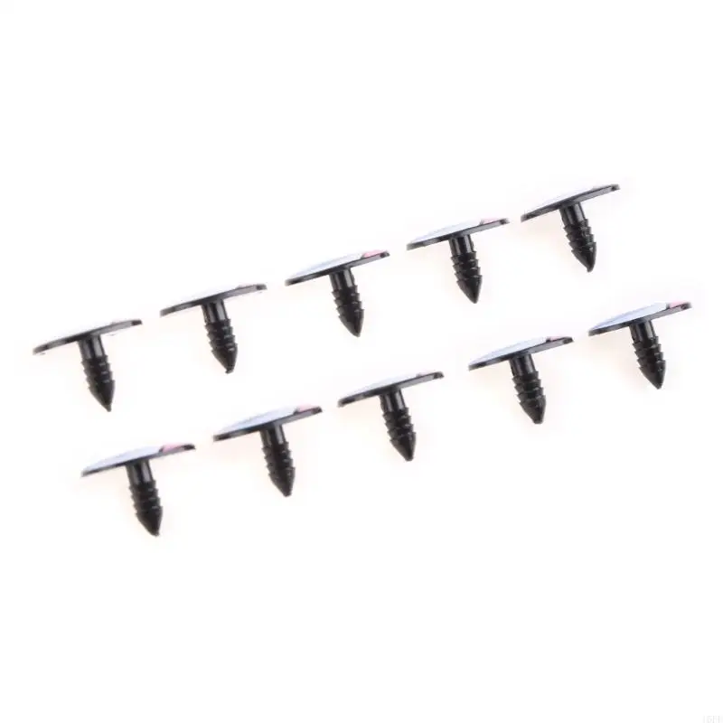 16fe 5ペア（10pcs）楕円形の青い安全プラスチックの目おもちゃ操り人形の目Diy 24 x18mm