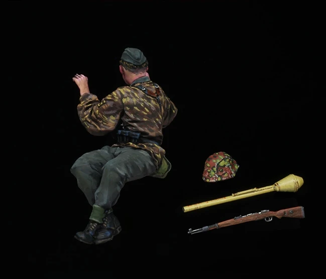 Figurine GK en résine 1/35, kit non assemblé et non peint