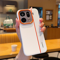 For OPPO Find X9, X9 Pro Case ELVEV Luxury Color blocked PU Leather Ultra Thin Shockproof Bumper Back Phone Cover