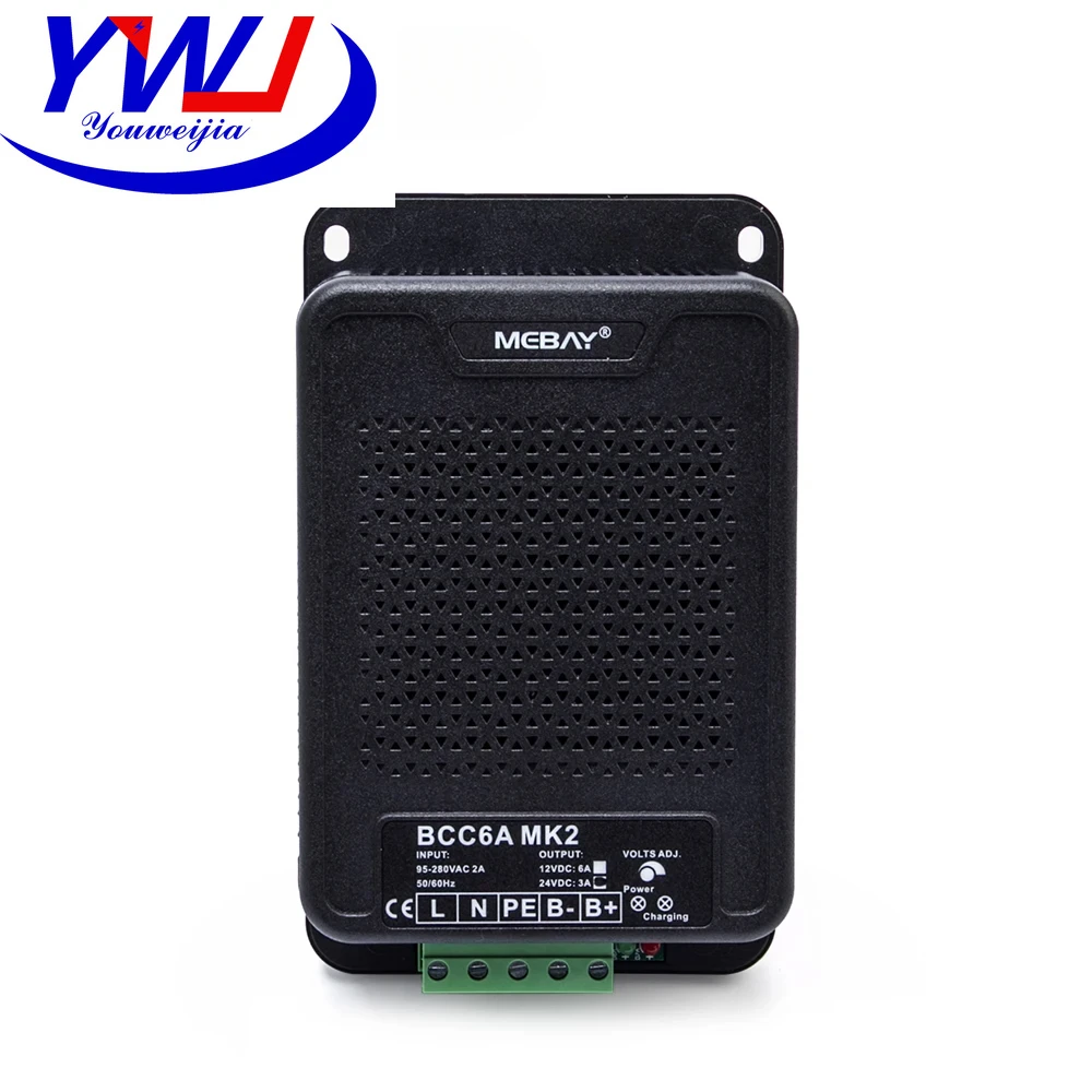 3A 6A BCC6A MK2 Mebay Generator Auto Intelligent Battery Charger Module Generator Float Charging Adapter DC Diesel Genset Parts