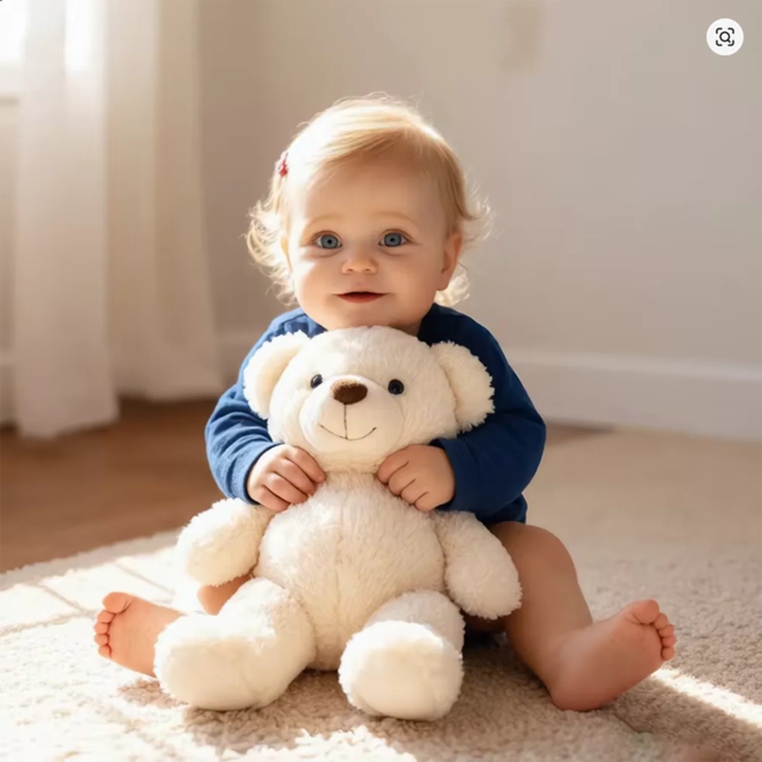Image of 22 Zoll 55 cm Neugeborene Puppe, Puppe, Kleinkinderspielzeug, Neugeborenes Spielzeug, Geburtstag / Weihnachtsgeschenke